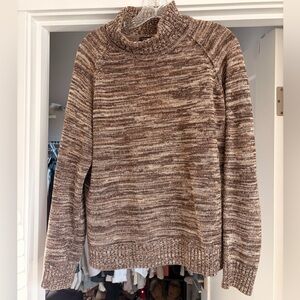 Jeanne Pierre Brown Knit Sweater